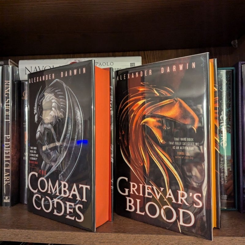 Combat codes and Grievar's blood broken binding 