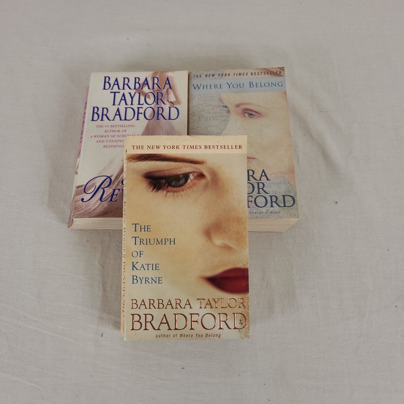 Barbara Taylor Bradford Book Lot