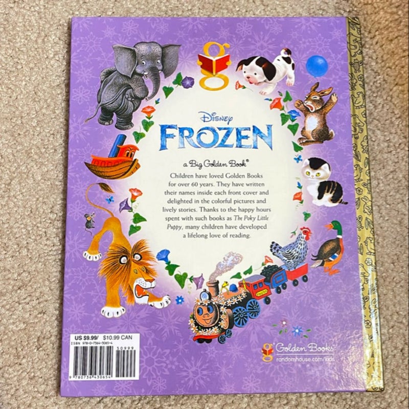 Frozen Big Golden Book (Disney Frozen)