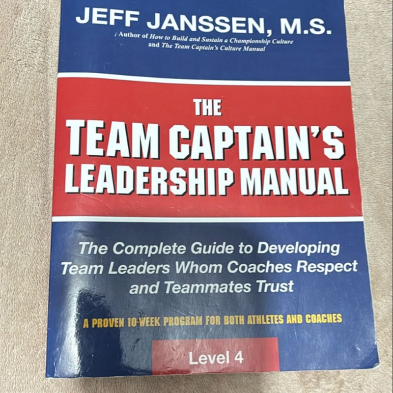 The Team Captain's Leadership Manual