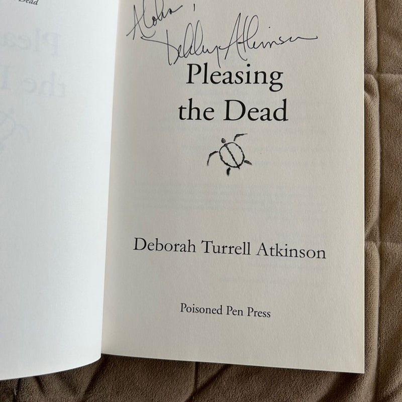 Pleasing the Dead Signed 3696