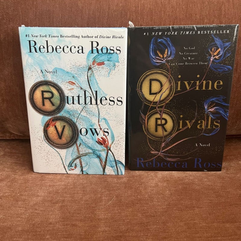 Letters of Enchantment - Custom Sprayed Edges Editions - Divine Rivals & Ruthless Vows 