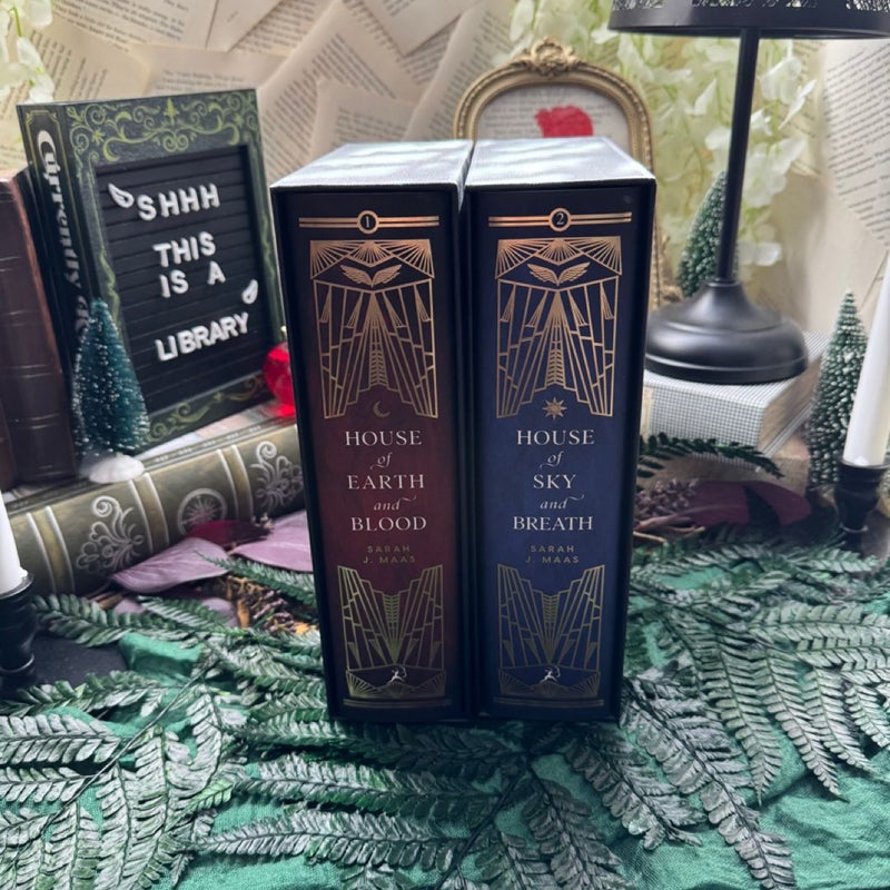 FairyLoot Exclusive House of Earth and Blood and House of Sky and Breath 