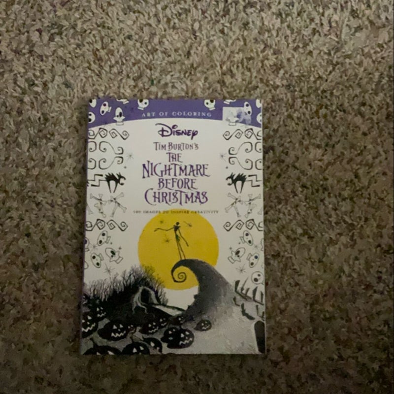 Art of Coloring: Tim Burton's the Nightmare Before Christmas