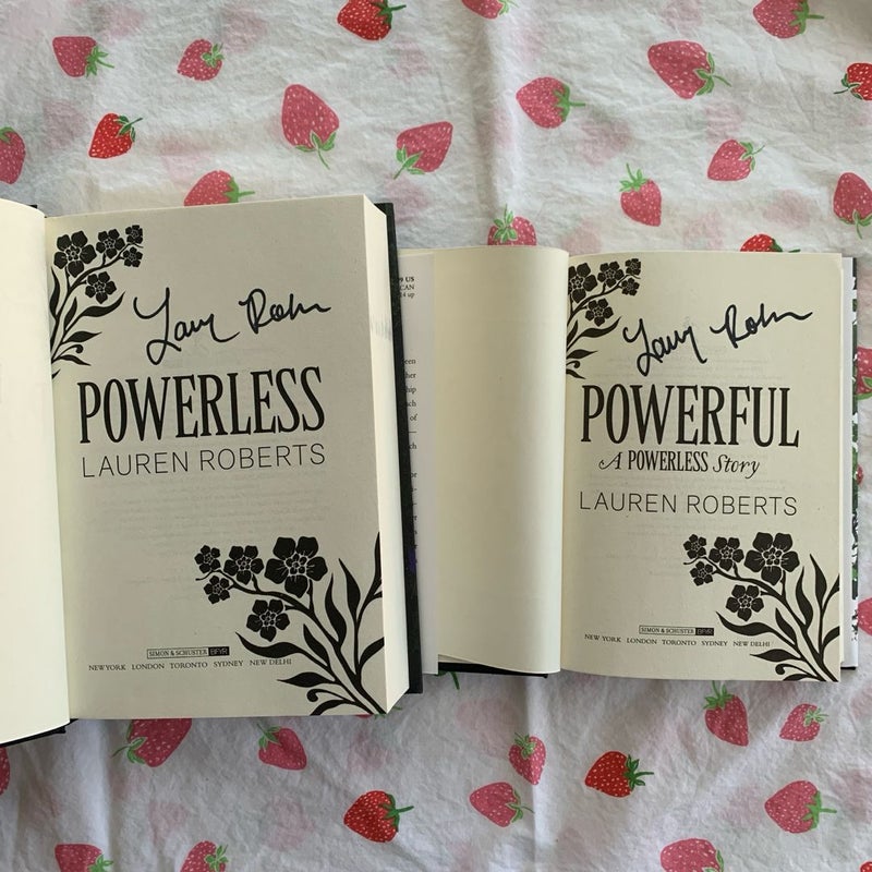 *SIGNED* Powerless & Powerful