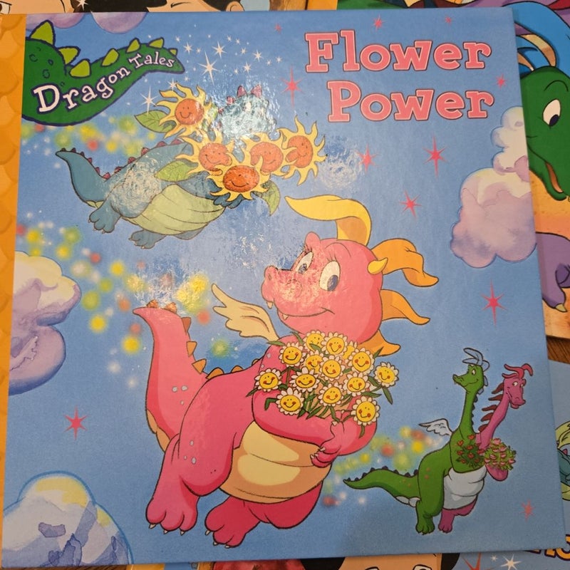 Dragon Tales 4 book lot, bundle, set, hardcover