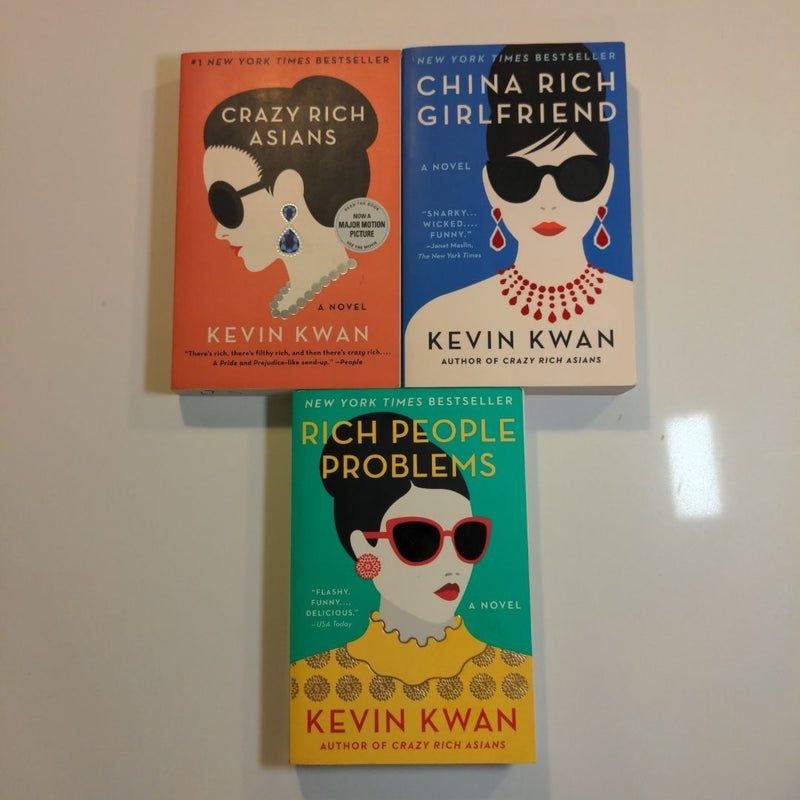 *BUNDLE* Crazy Rich Asians Trilogy 