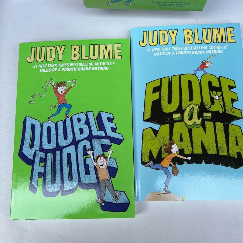 Judy Blume's Fudge Box Set