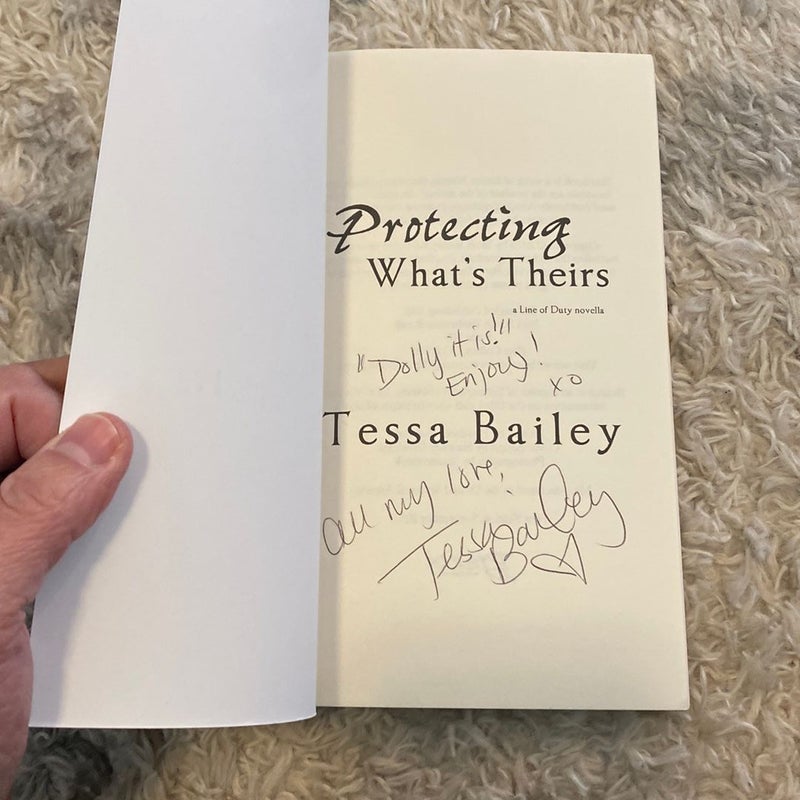 Protecting What's Theirs (Signed)