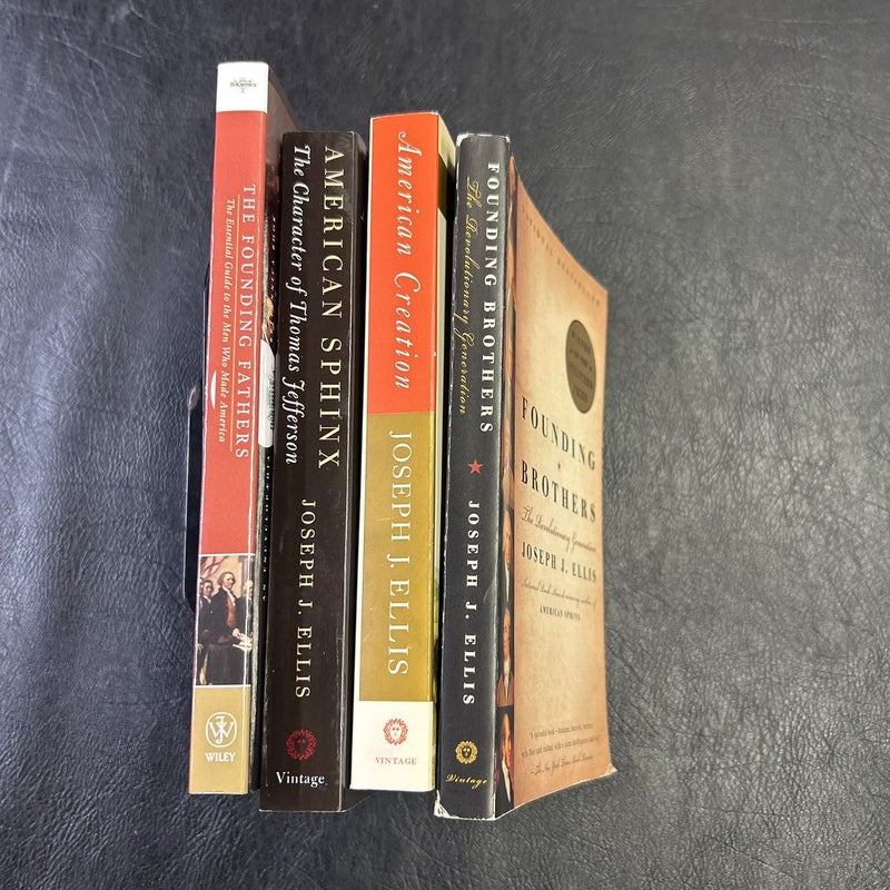 Joseph J Ellis 4 paperback bundle 