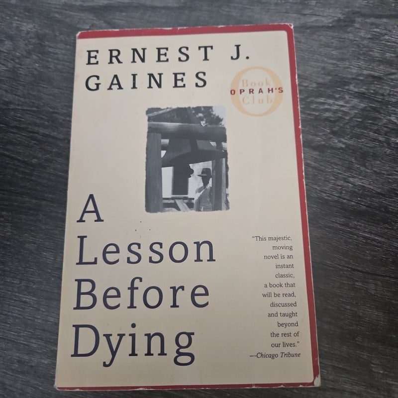 A Lesson Before Dying
