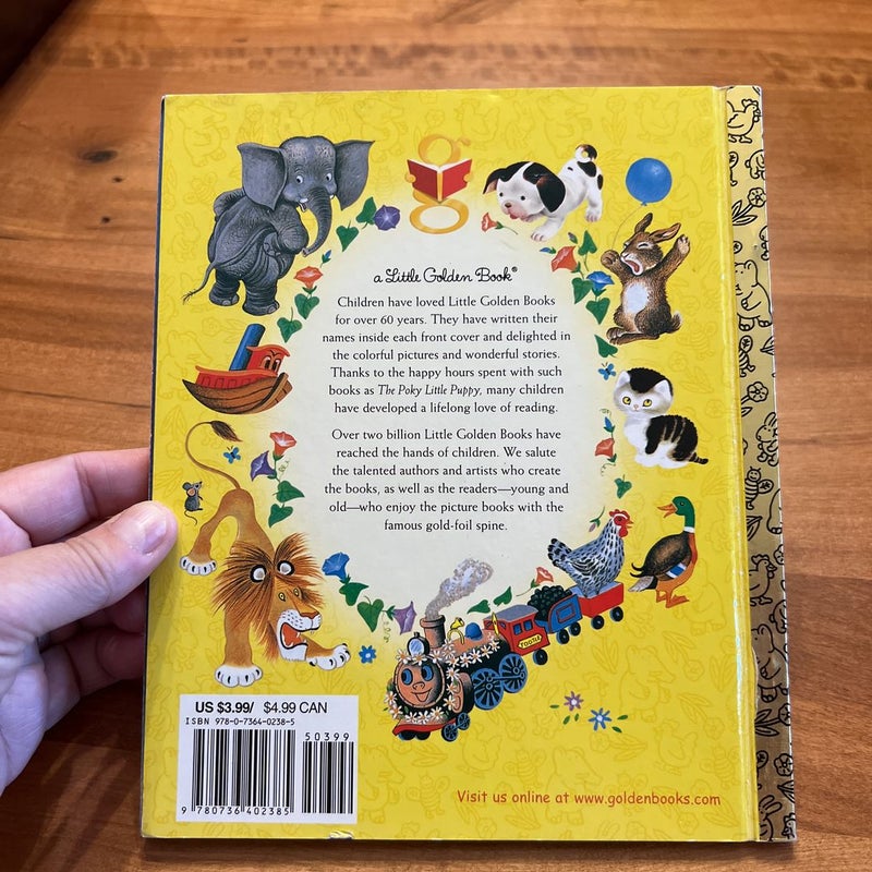 Walt Disney's Peter Pan Little Golden Book Hardcover 2007 