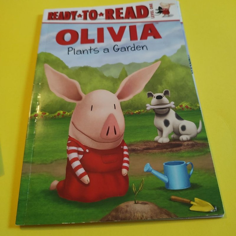 3- Olivia ready to read books level 1