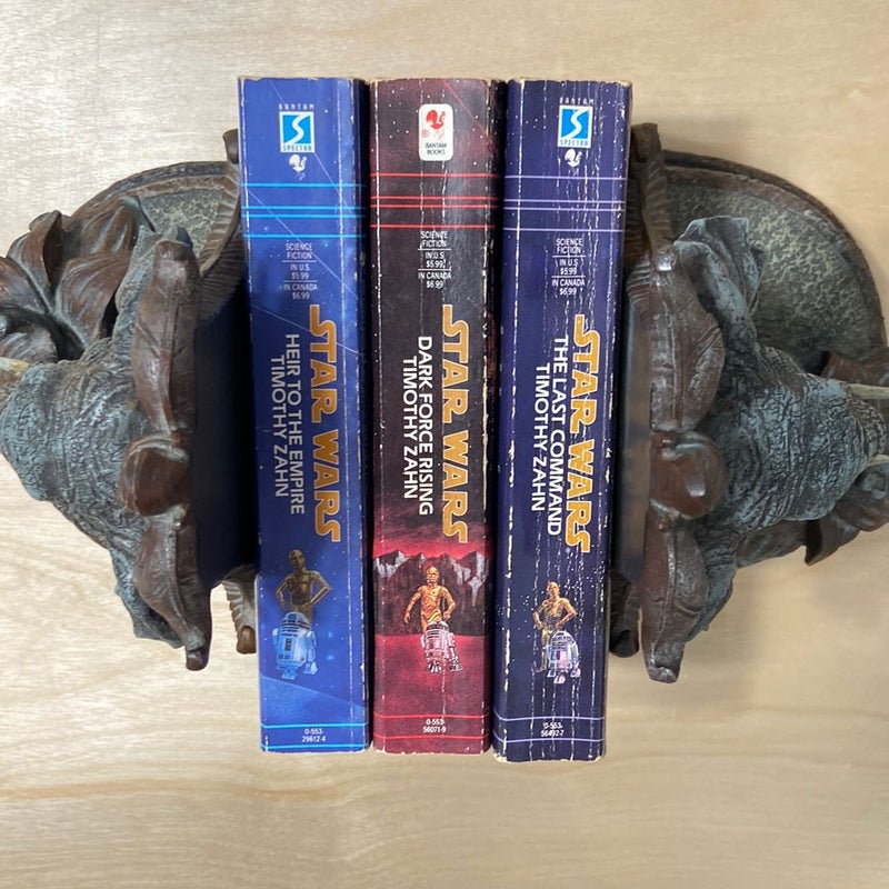 Star Wars The Thrawn Trilogy (All First Editions First Printings-Complete 3 book Series)