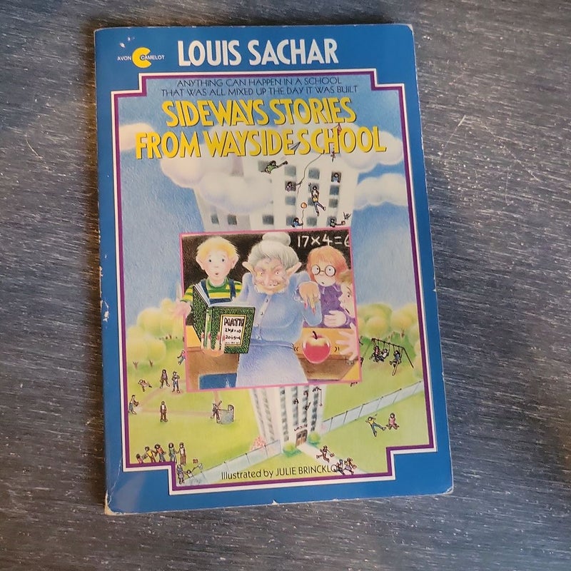 Sideways Stories feom Wayside School paperback book by Louis Sachar