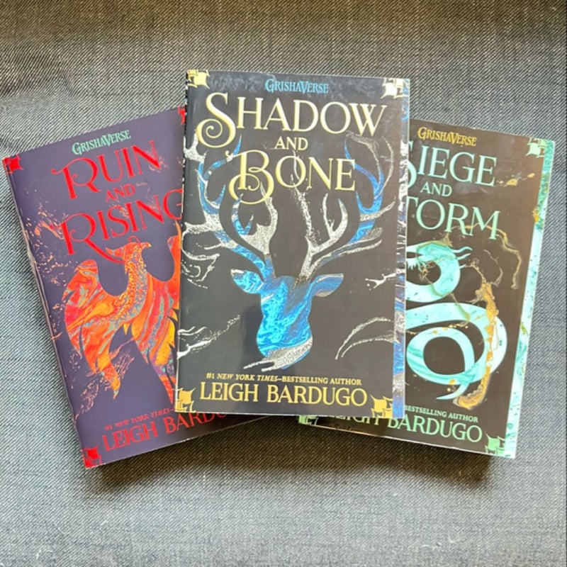 Shadow and Bone, Siege and Storm, Ruin and Rising