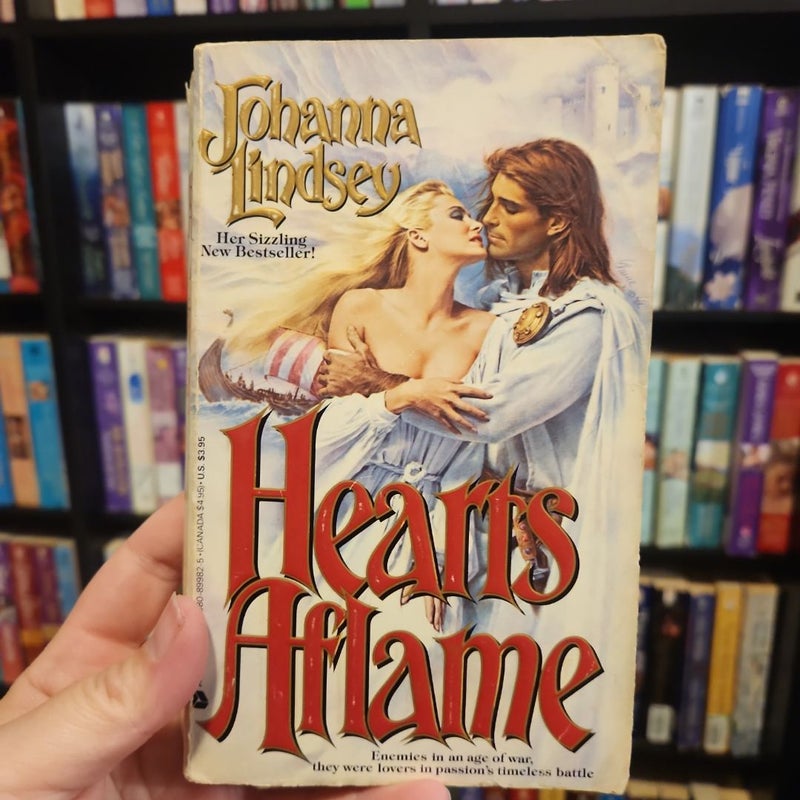 Hearts Aflame 1st Edition 1st Printing CLINCH COVER