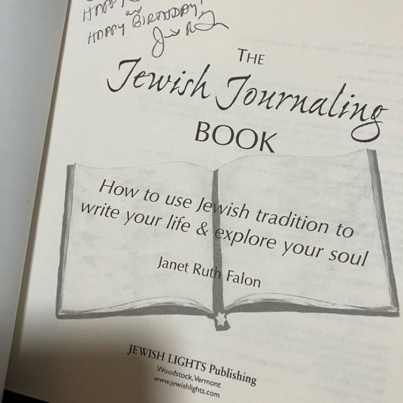 The Jewish Journaling Book