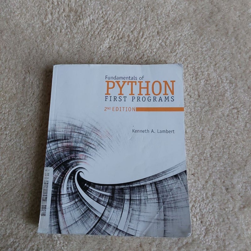 Fundamentals of Python