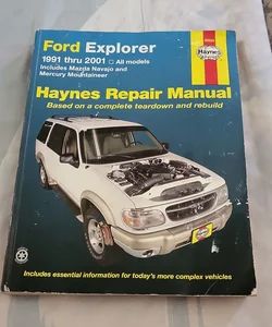 Haynes Ford Explorer 1991 Thru 2001