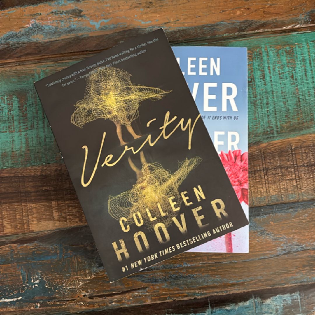 2 BOOKS: Verity; November 9