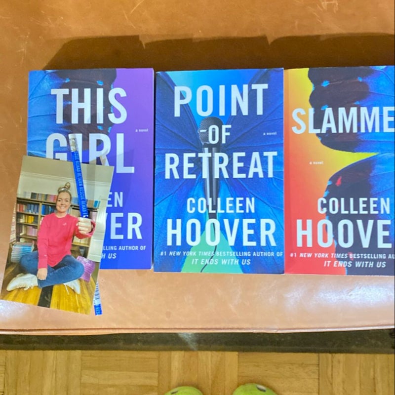 Coleen Hoover - Slammed series 1 book signed