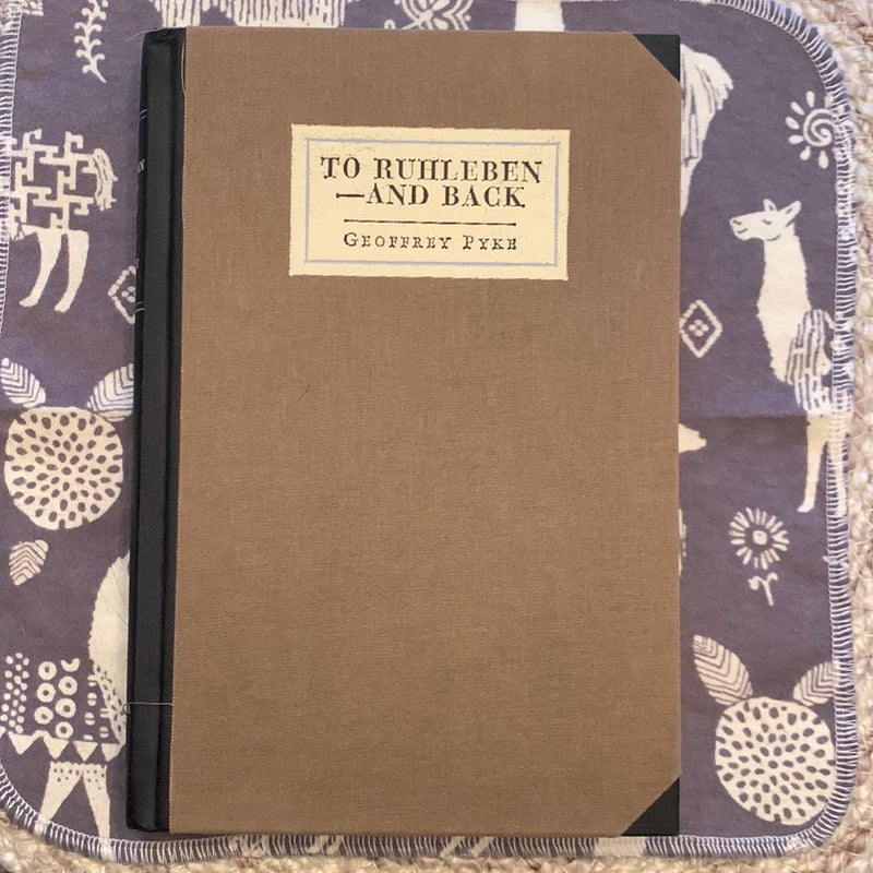 To Ruhleben - And Back