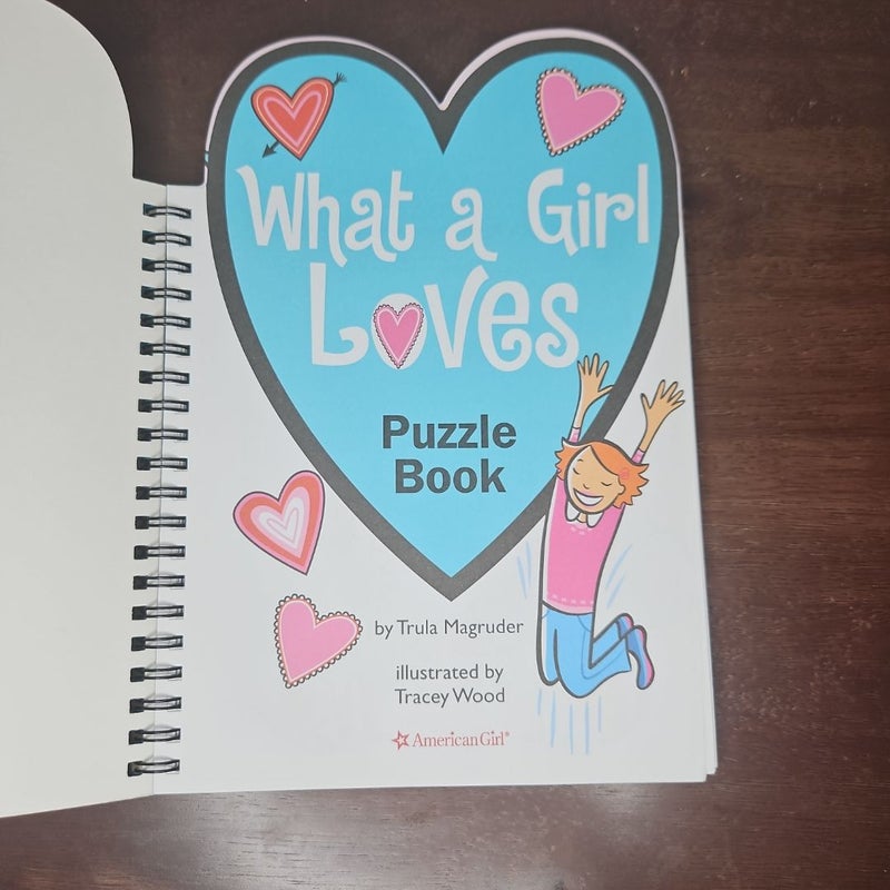 What a Girl Loves Puzzle Book