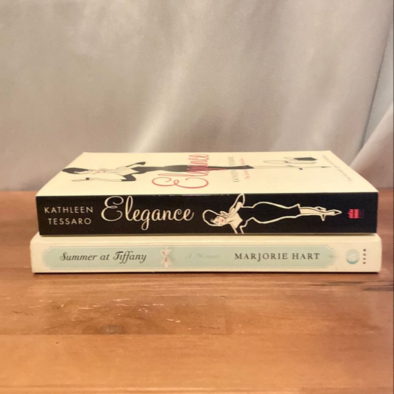 2 book bundle - Summer at Tiffany & Elegance 