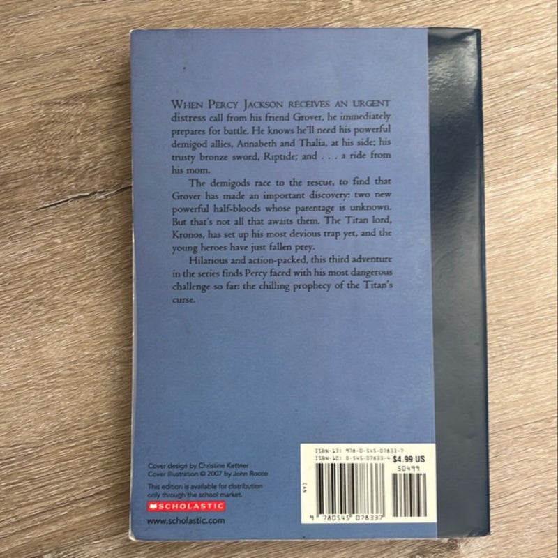 Percy Jackson & The Olympians, Book Three