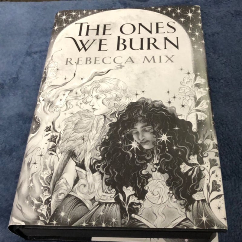 The Ones We Burn Fairyloot Sprayed Edges