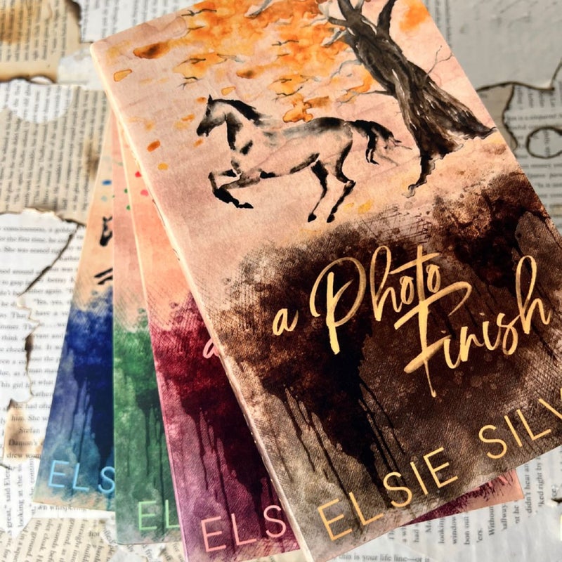 NEW OOP INDIE HORSE COVER GOLD RUSH RANCH SERIES by Elsie Silver