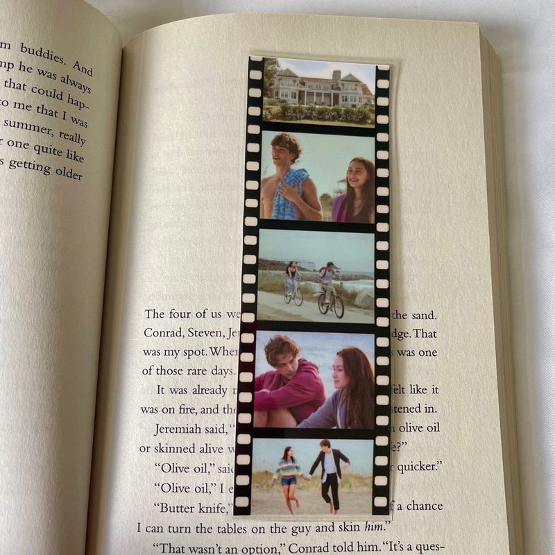 The Summer I Turned Pretty film strip bookmark