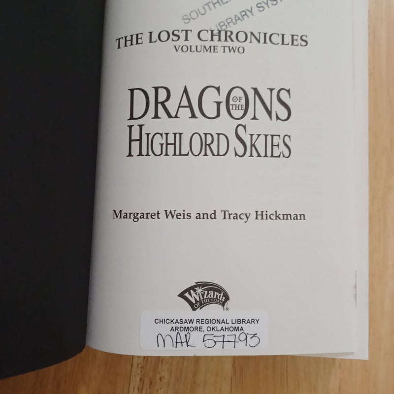 Dragons of the Highlord Skies