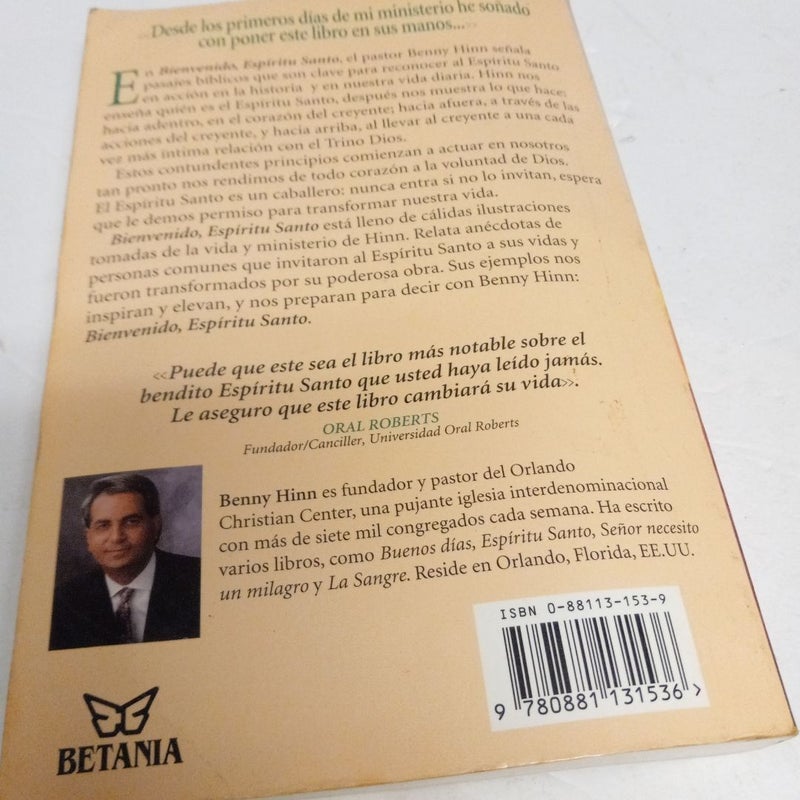 Bienvenido, Espiritu Santo