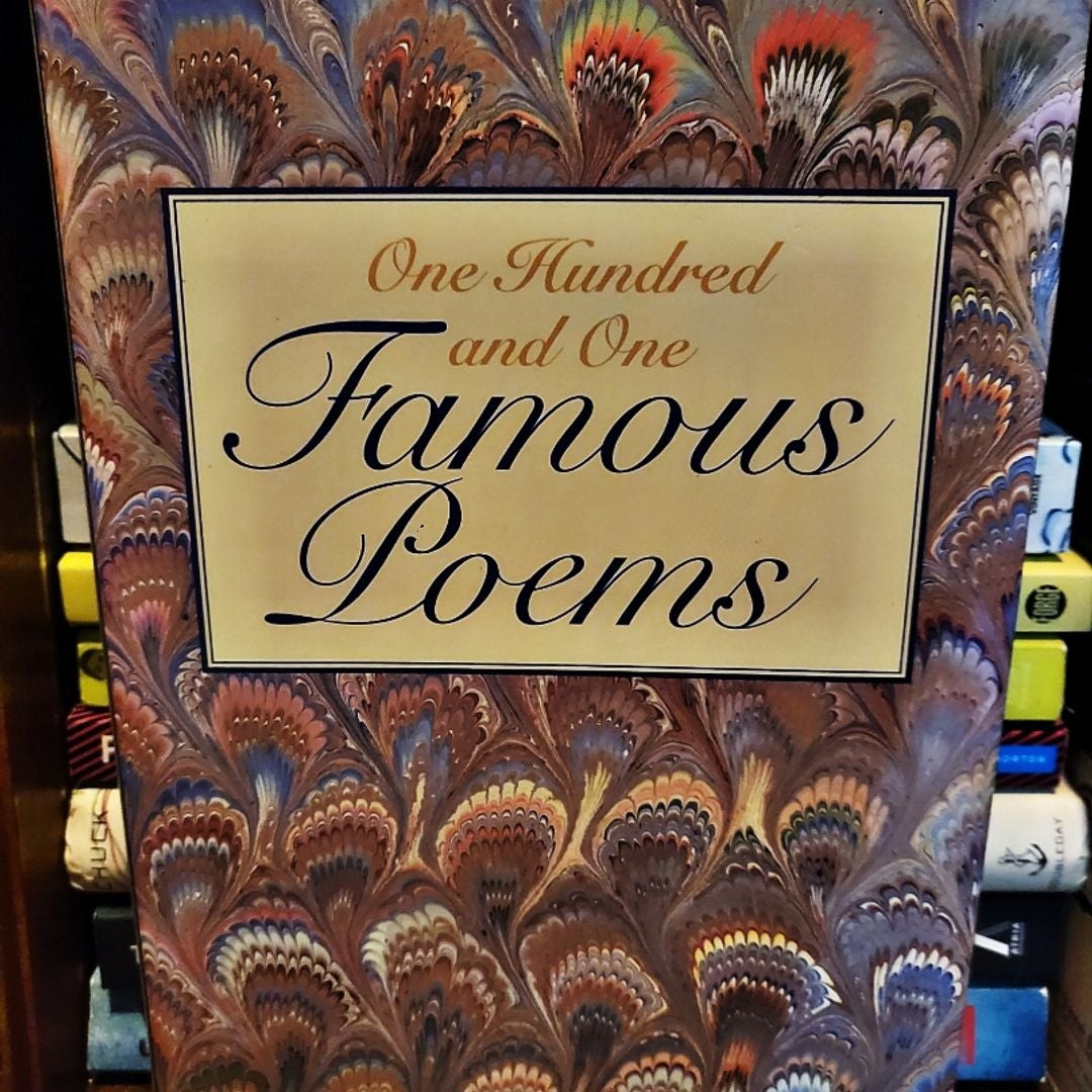 One Hundred and One Famous Poems