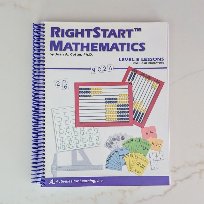 RightStart Mathematics Level E Lessons (June 2010)