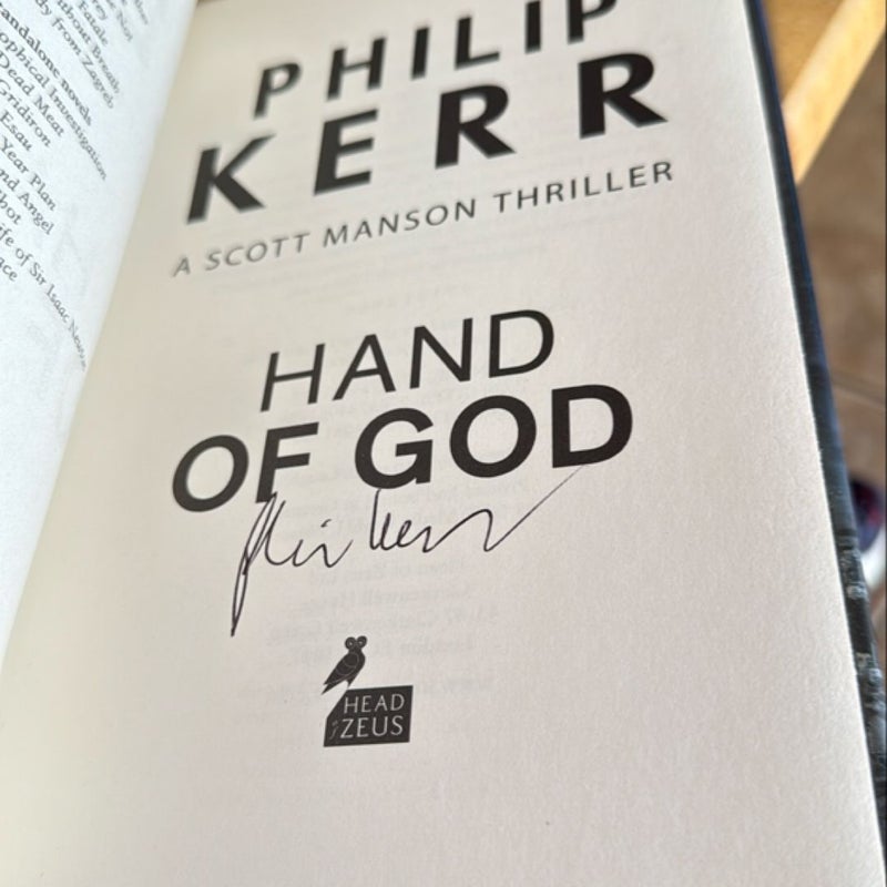 Hand of God SIGNED