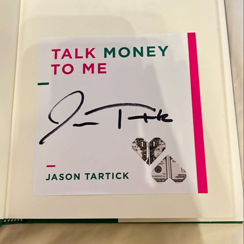 Talk Money to Me (SIGNED BY AUTHOR)