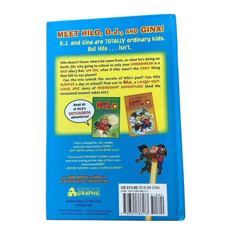 Hilo Book 1: the Boy Who Crashed to Earth