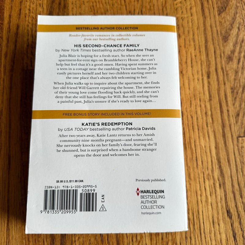 His Second-Chance Family and Katie's Redemption