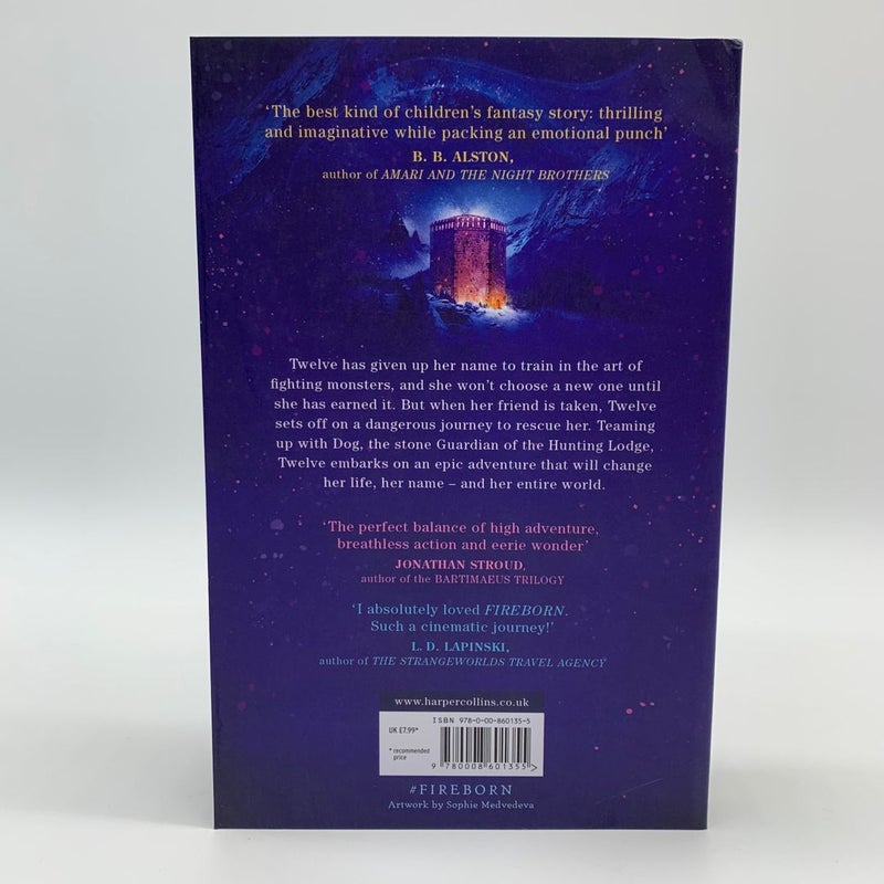 Waterstones Exclusive Fireborn Twelve and the Frozen Forest Signed