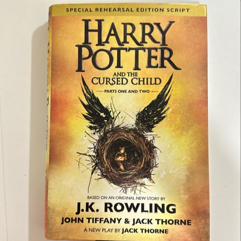 Harry Potter and the Cursed Child Parts One and Two (Special Rehearsal Edition Script)