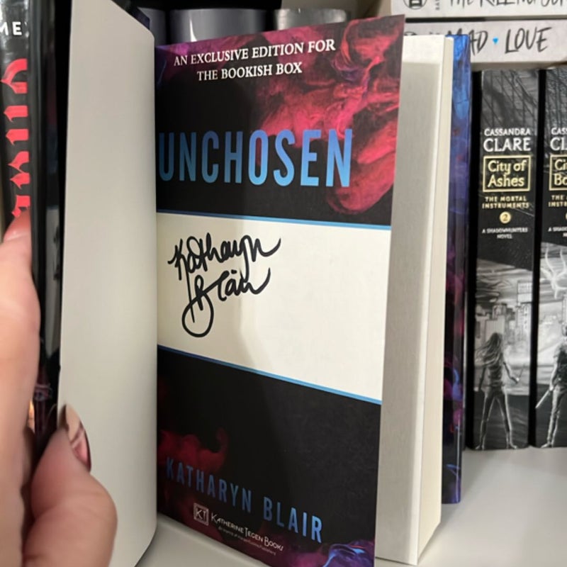 Unchosen (Bookish Box Edition signed) 