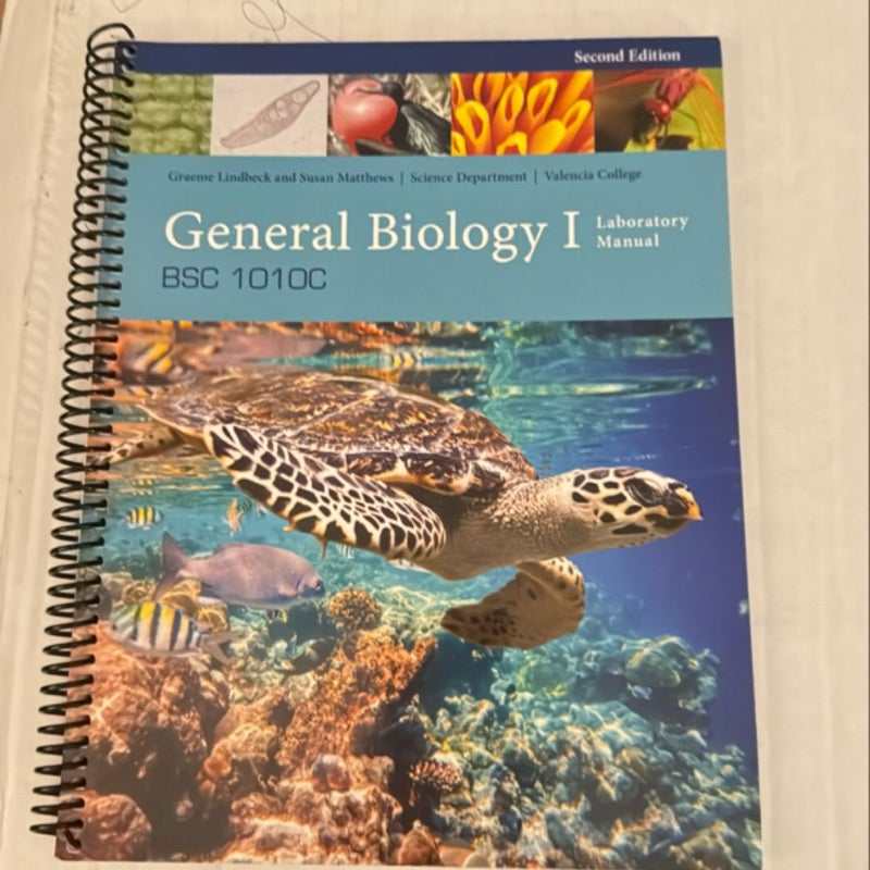 General Biology I BSC1010c Laboratory Manual