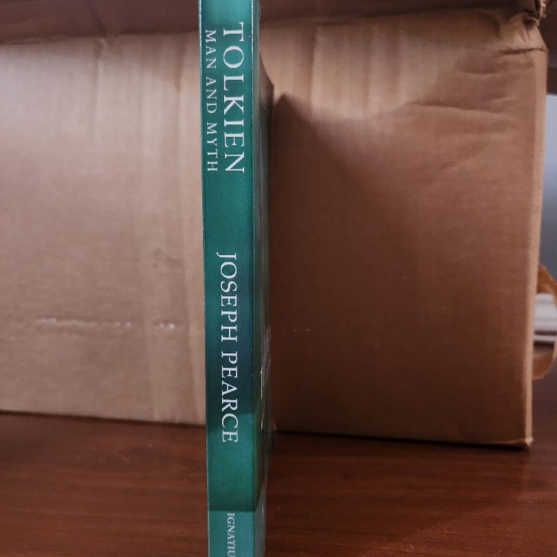 Tolkien Man And Myth A Literary Life Joseph Pearse Softcover Lord of The Rings