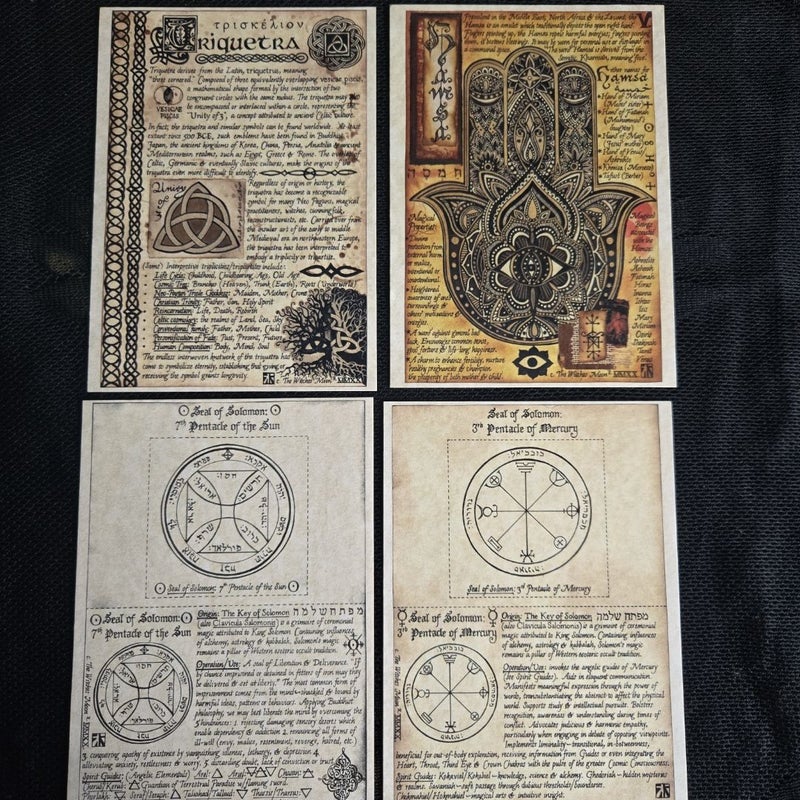 Book of Shadow Pages