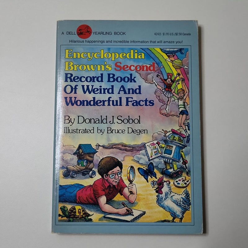 Encyclopedia Brown's Second Record Book of Weird and Wonderful Facts