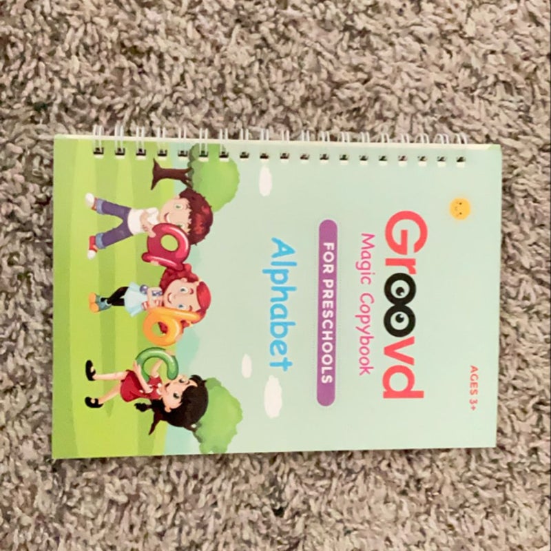 Groove Magic Copybook For Preschools Alphabet