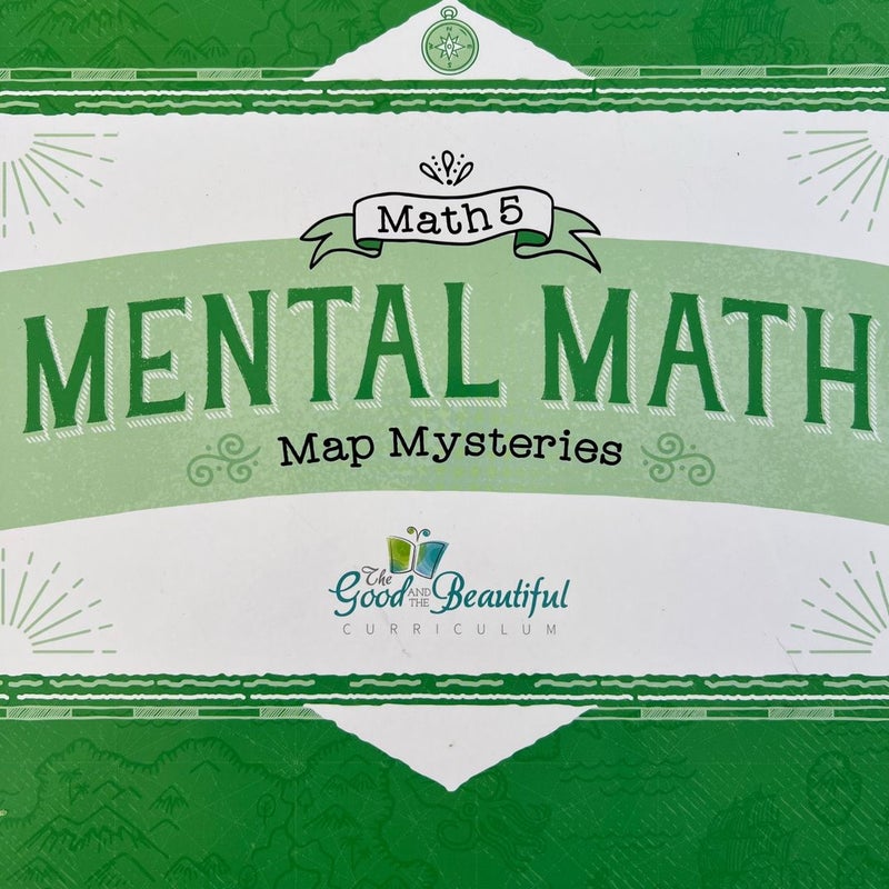 Math 5 Mental Math Map Mysteries